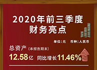 南宫28宣布2020第三季度财报！