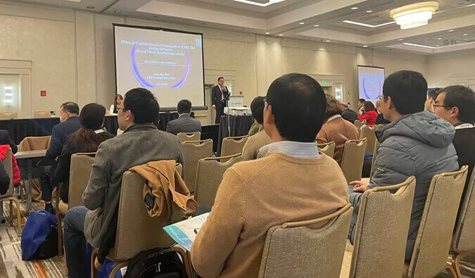 精彩回首 | 南宫28圣诞前夕参展美国华人生物医药科技协会年会